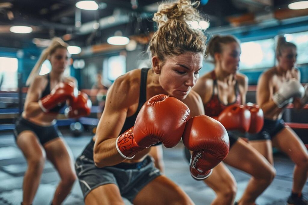 cours de boxe femme lyon