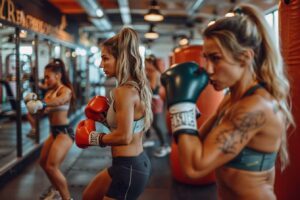 cours de boxe femme lyon