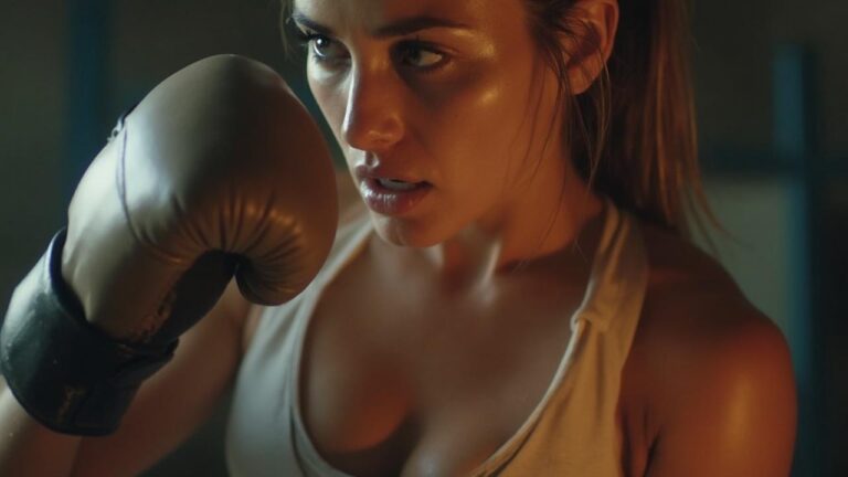 boxe femme et musculation